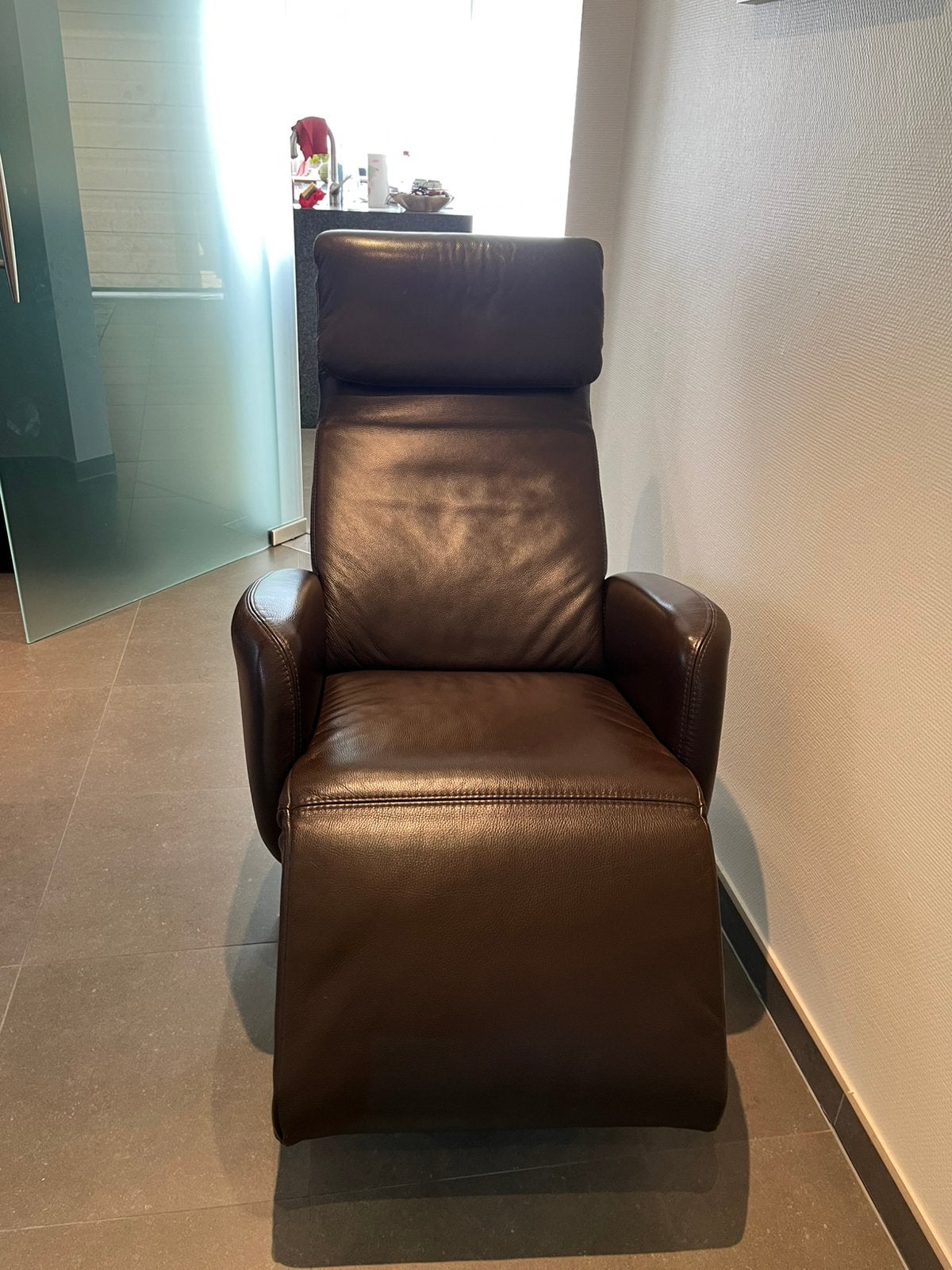 Lot de deux relax, Huis en Inrichting, Ophalen, 75 tot 100 cm, Zo goed als nieuw, Leer