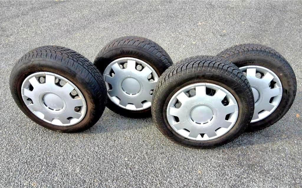 Roues hiver 185/65-15 pour Opel et Fiat Punto, 15 pouces, Pneus et Jantes, Pneus hiver, 185 mm