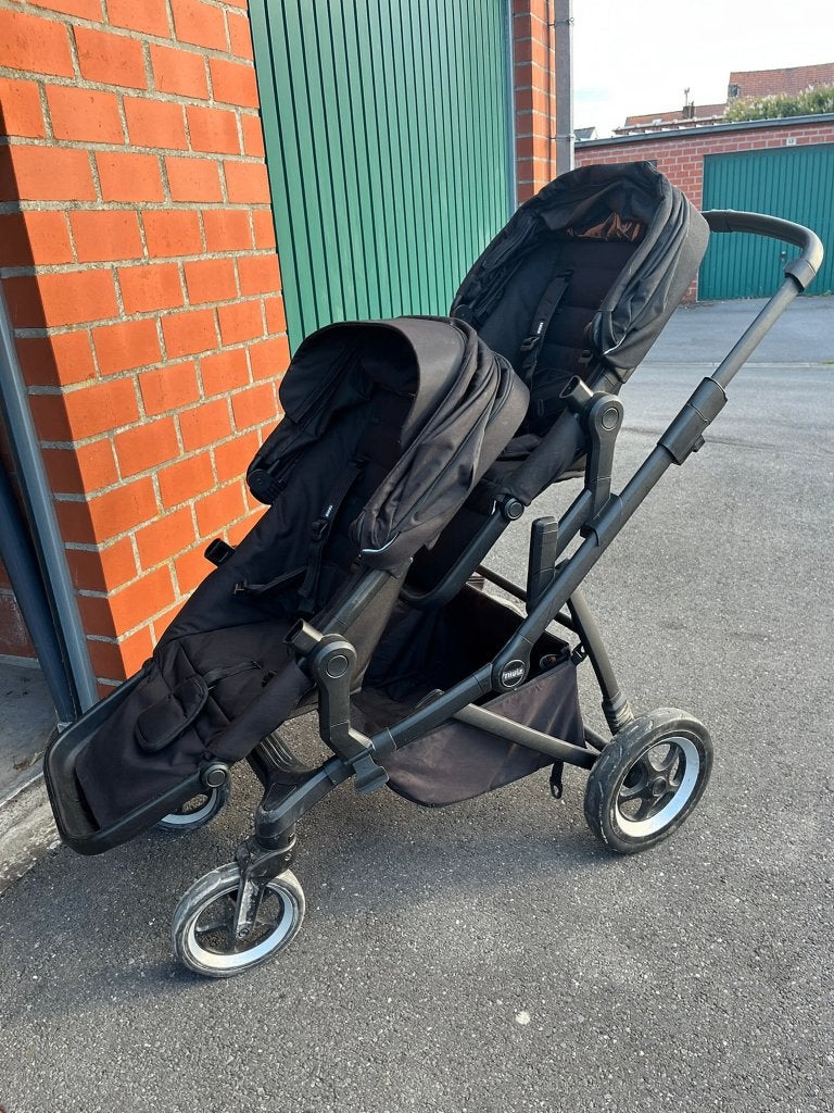 Thule sleek 2 kinderwagen, Gebruikt, Met reiswieg, Ophalen, Kinderwagen