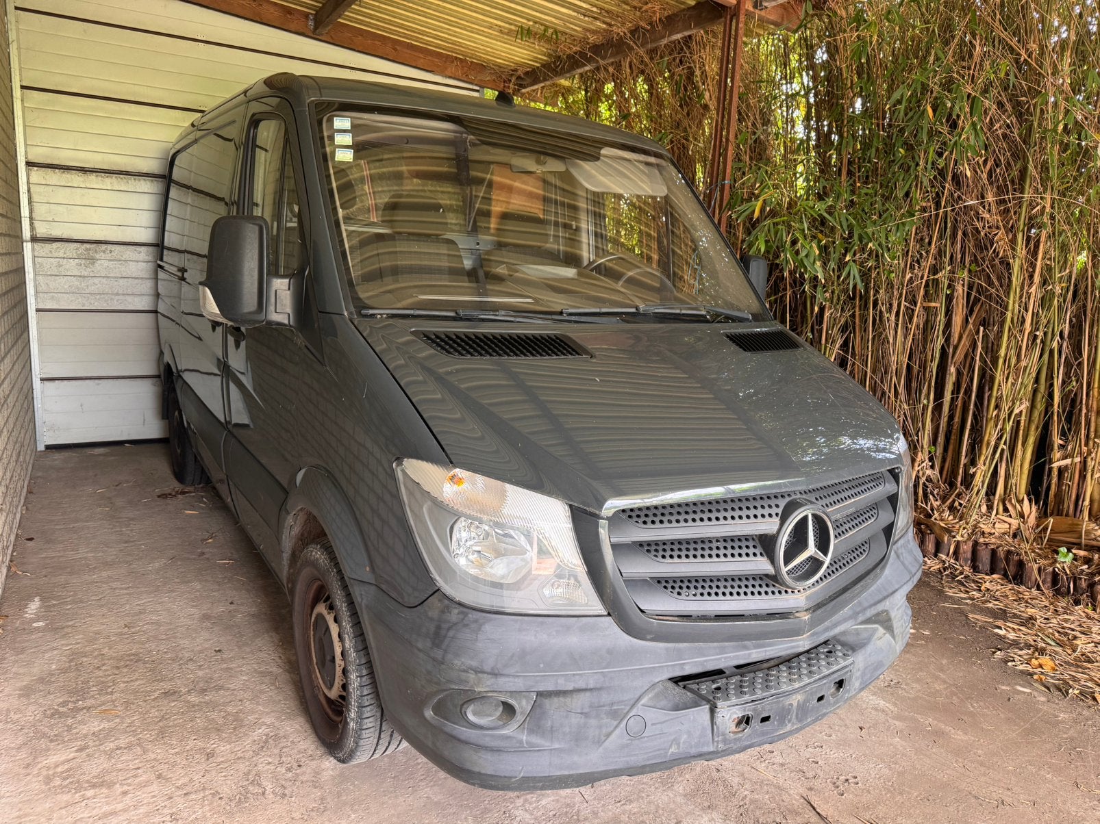 MERCEDES SPRINTER 211 cdi 2015 korte verdie 217000 km, Autos, Achat, Attache-remorque, Entreprise
