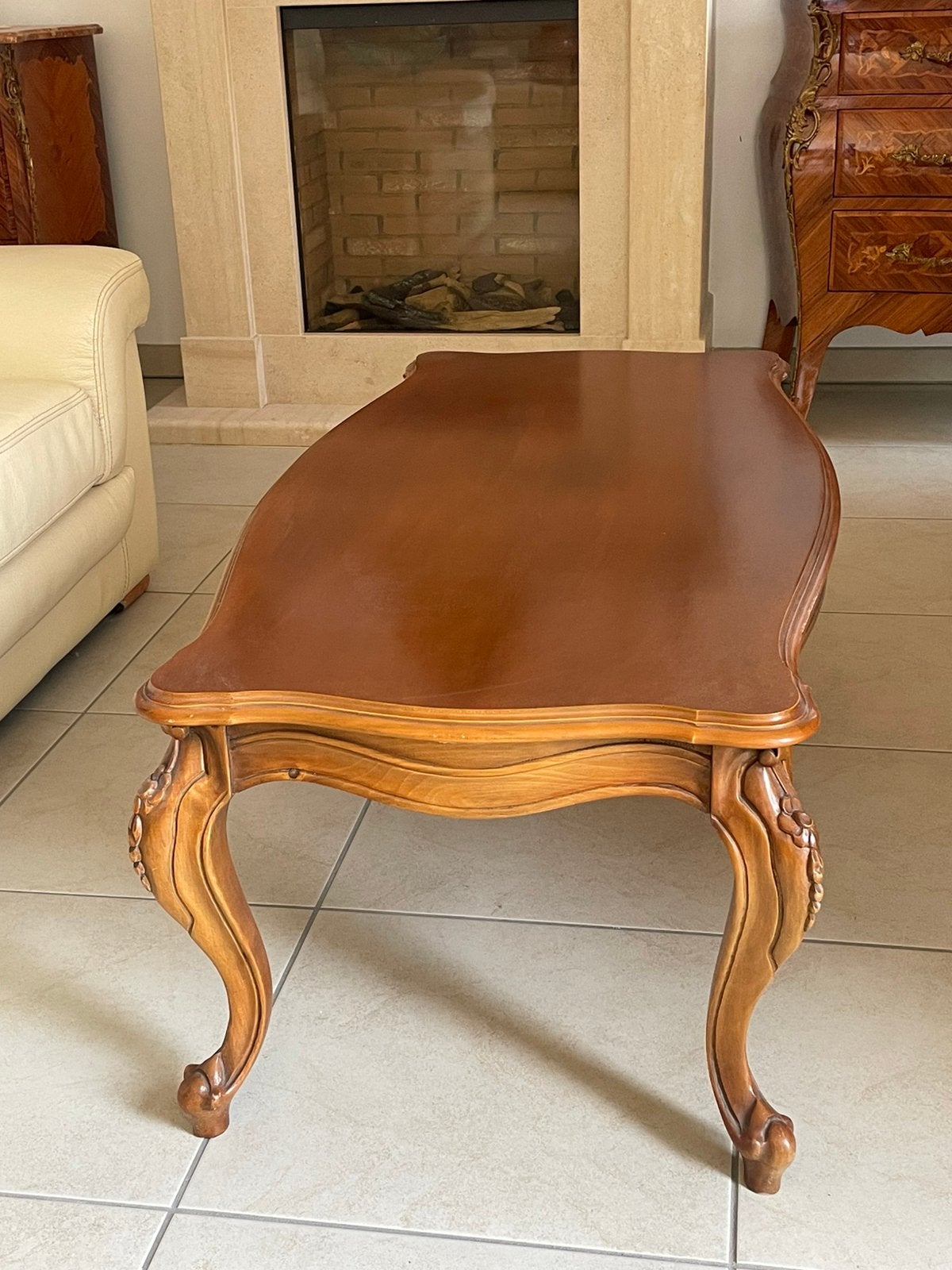 Massief houten salontafel, Enlèvement