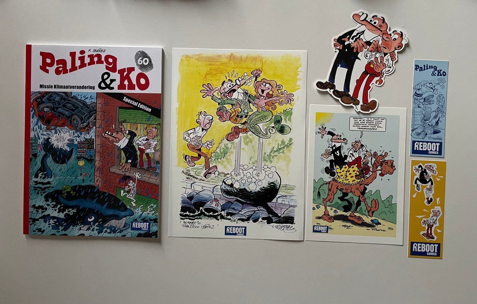 Paling en co Missie Klimaatverandering, Eén comic, Ophalen of Verzenden, Nieuw