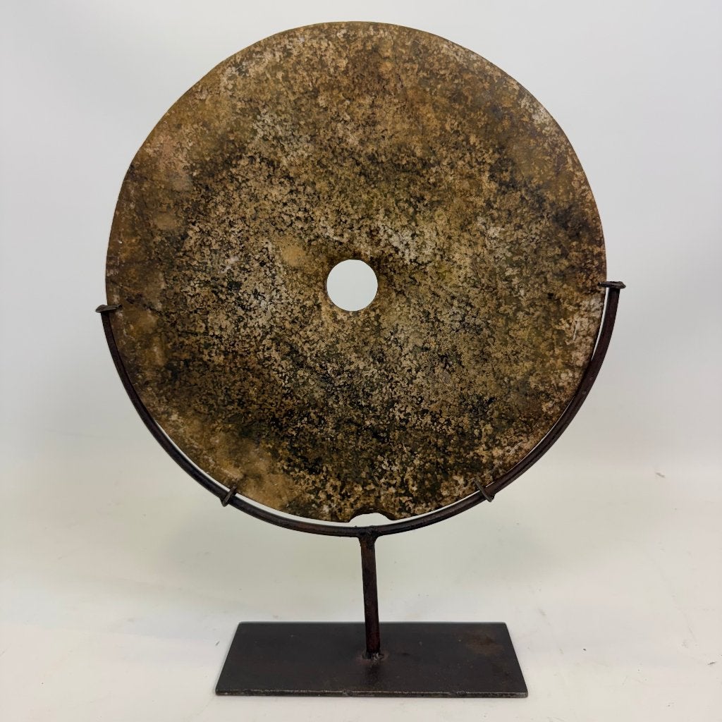 Archaïsche Chinese jade ‘bi’-schijf, Ophalen of Verzenden, Overige typen