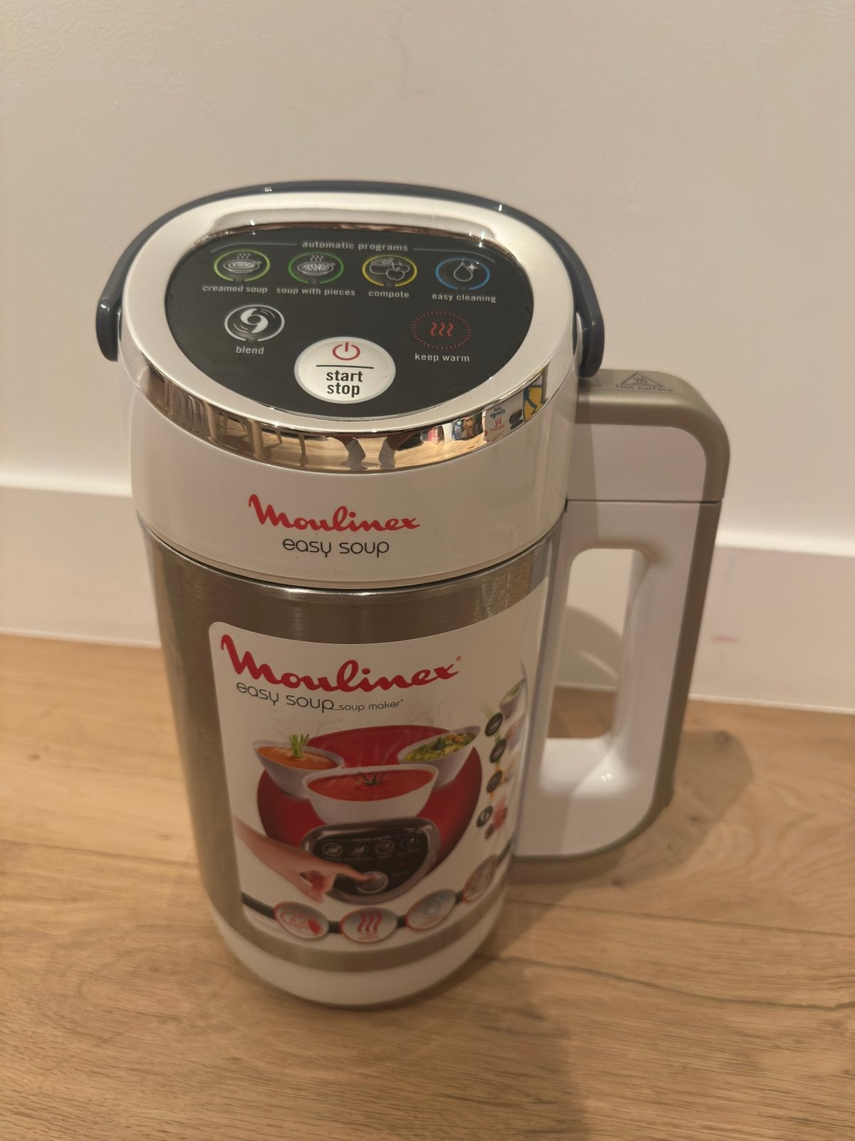 Moulinex soepmaker 1x gebruikt, Elektronische apparatuur, Ophalen of Verzenden, Nieuw, Soepmaker