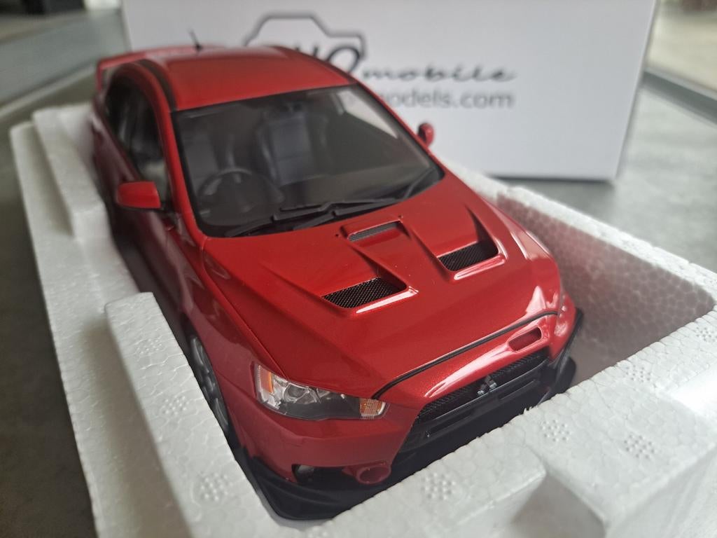 Mitsubishi Lancer Evo X FQ OT1084 OTTO 1/18 Neuve, Enlèvement ou Envoi, Neuf, Voiture, OttOMobile