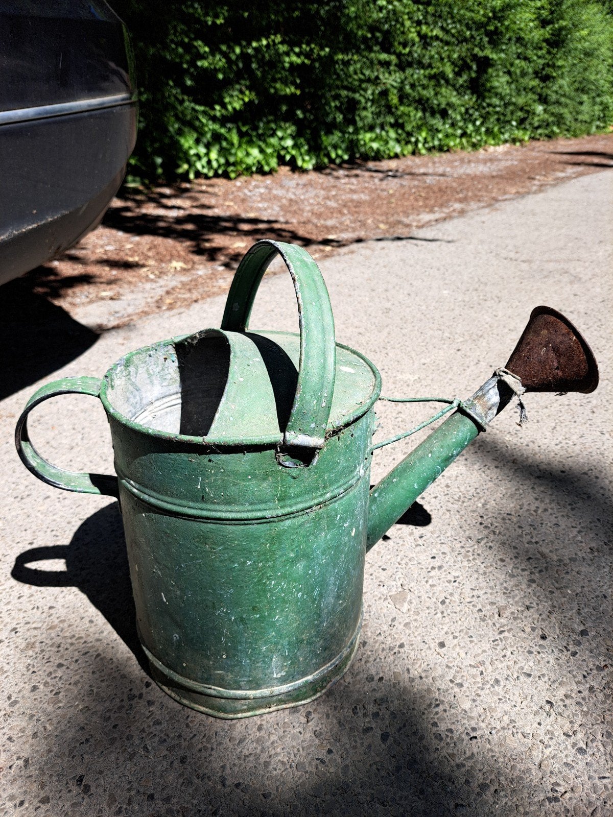 Arrosoir vintage á céder au plus offrant , faire offre site., Jardin & Terrasse, Enlèvement