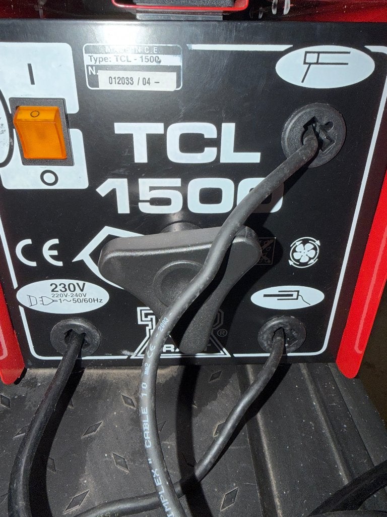 Lasapparaat, Ophalen, Gebruikt, Elektroden
