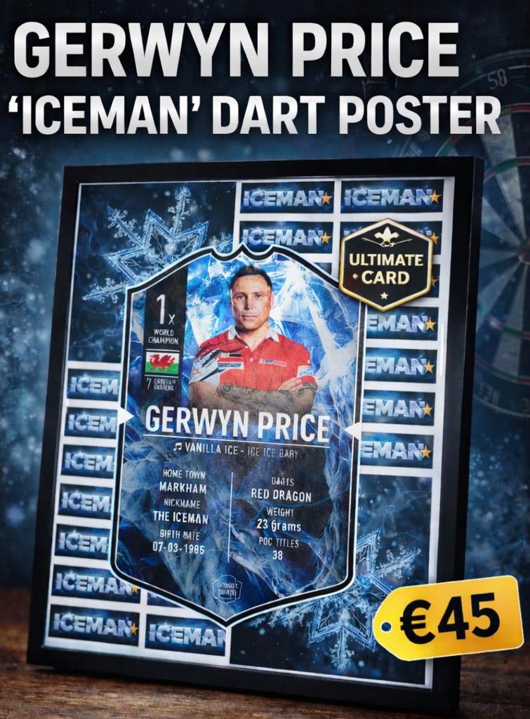 Ultimate card gerwyn price, Ophalen