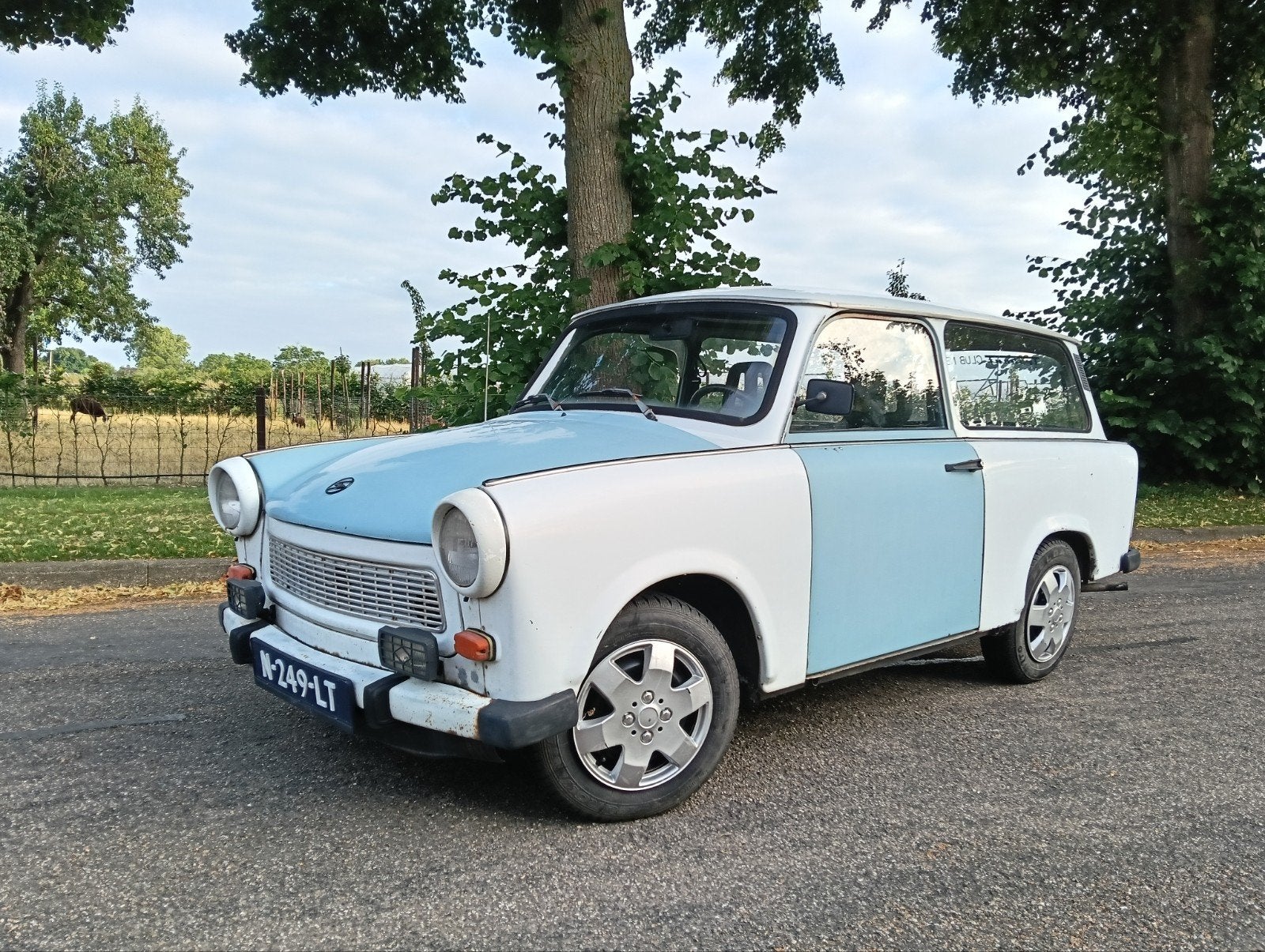 Trabant 1989 Wit, Auto's, 594 cc, Wit, Particulier, Te koop