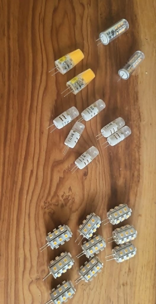 19 x G4  led  max 1.5 watt, Ophalen, Zo goed als nieuw, G4