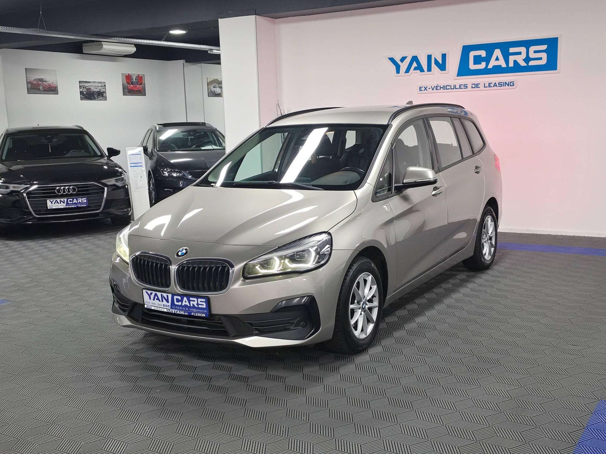 BMW 2 Serie 216 GRAN TOURER 216d • 7 PLACES • CARNET COM, Voorwielaandrijving, Stof, 7 zetels, Bedrijf