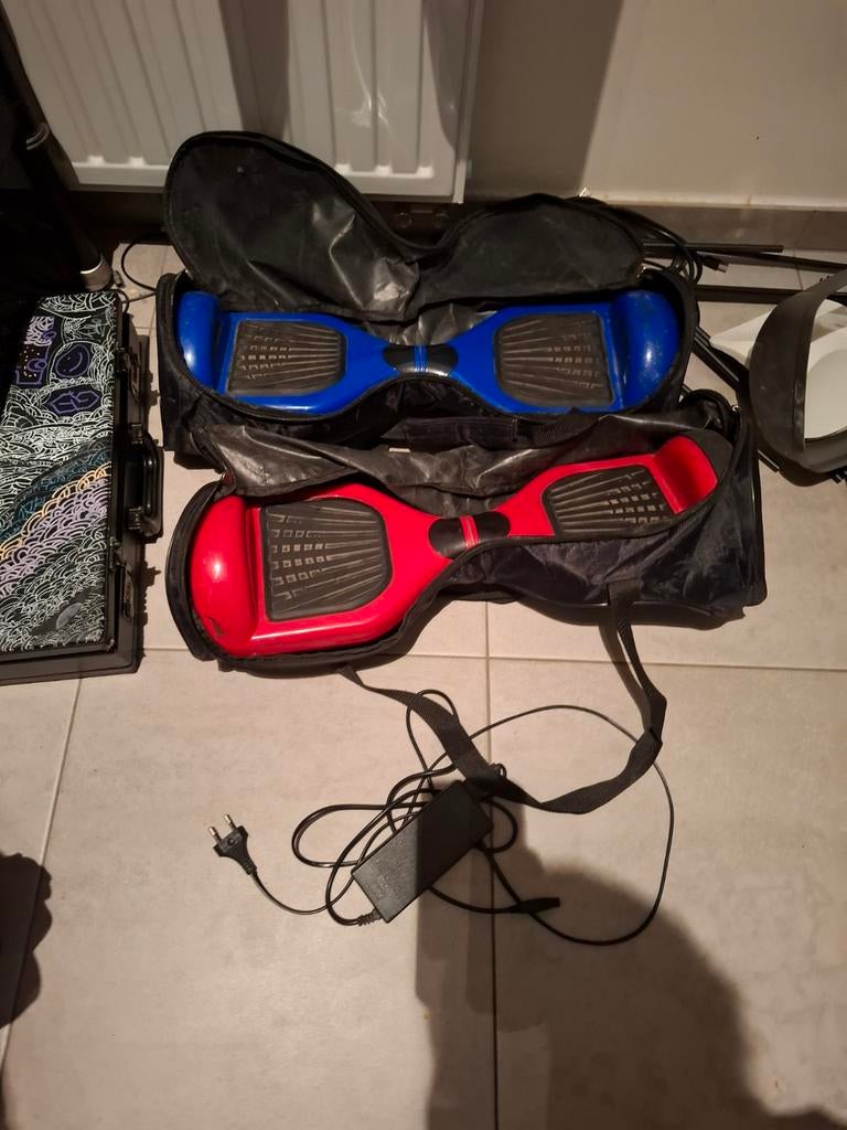 2 hoverboarden, Ophalen