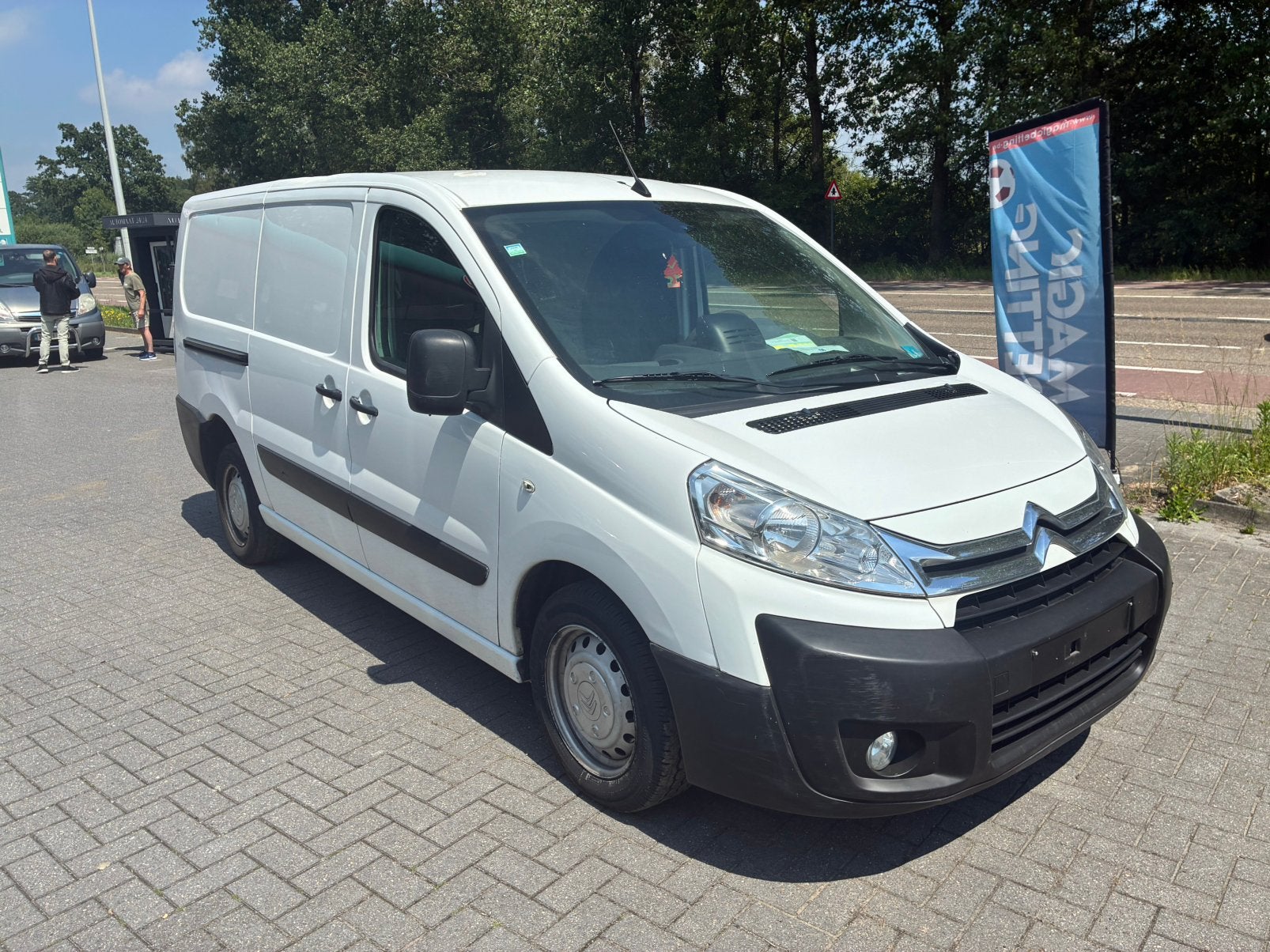 Citroen jumpy 2.0HDI Verlengde uitvoering, Voorwielaandrijving, Euro 5, Stof, Zwart