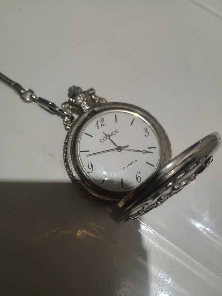 Montre à gousset cosmos 17 jewels, Enlèvement ou Envoi