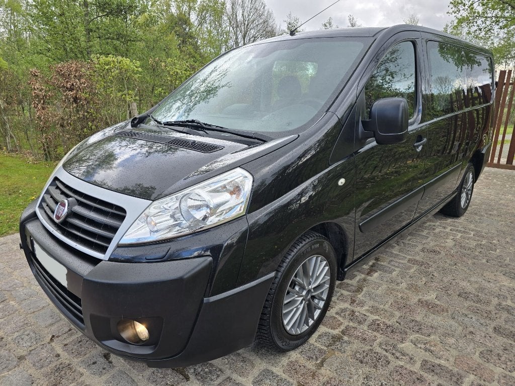 Fiat Scudo 2.0 JTD Multijet lichte vr. / 117.529 km / 6 ztpl, Auto's, Bestelwagens en Lichte vracht, Euro 5, Stof, Zwart, 4 cilinders