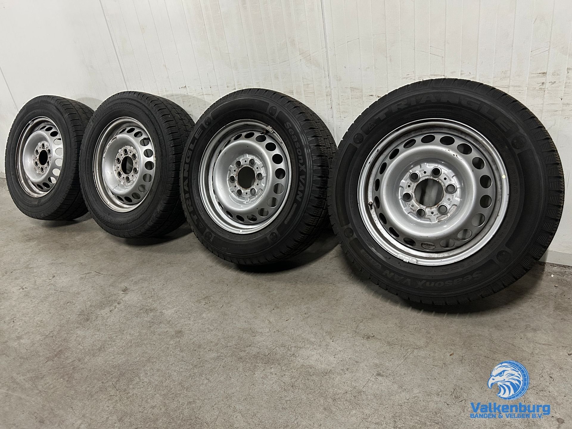 7mm! Originele Mercedes Sprinter B907 B910 16 inch stalen ve, -, Banden en Velgen, Ophalen of Verzenden, All Season