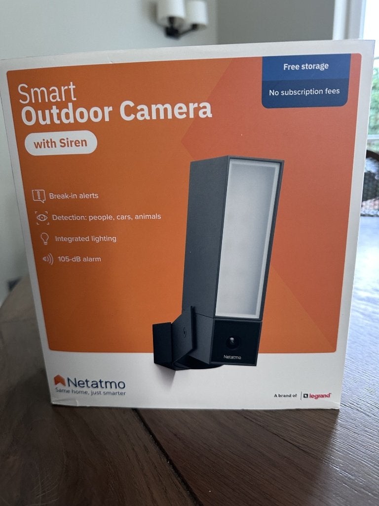 Netatmo - Smart outdoor camera with siren - 3 stuks, Enlèvement, Neuf