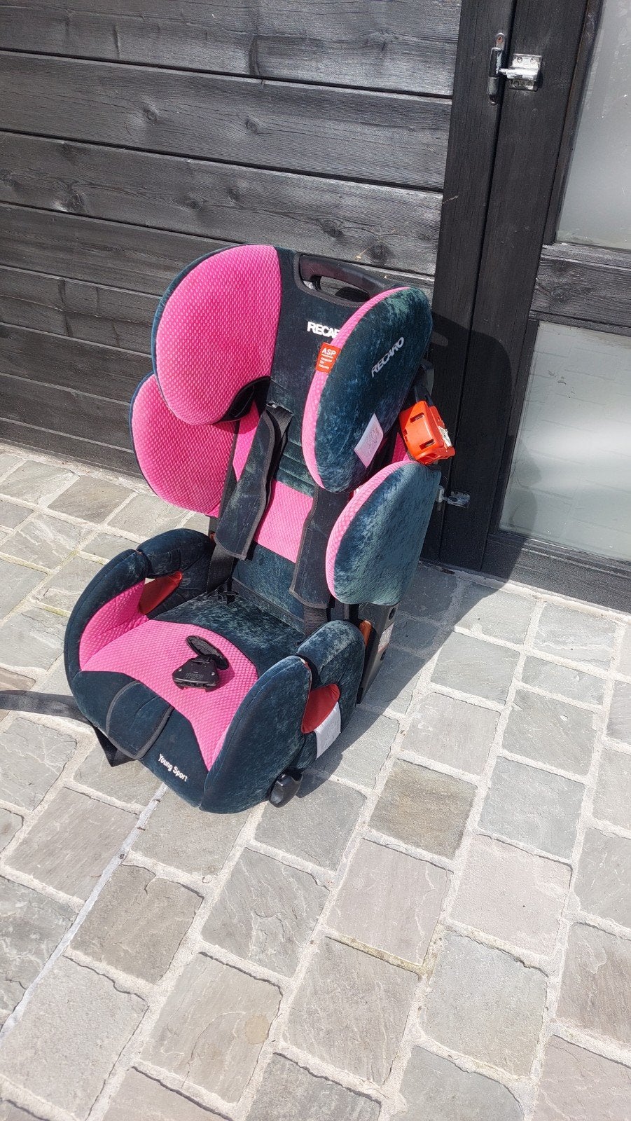 autostoel recaro, Kinderen en Baby's, Ophalen, Gebruikt, Overige merken, Autogordel