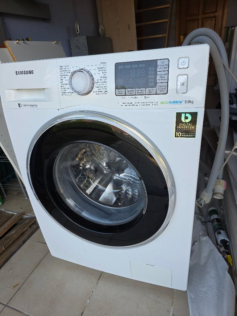 Wasmachine Samsung 9kg, Elektronische apparatuur, Wasmachines, Ophalen, Gebruikt, Energieklasse A of zuiniger