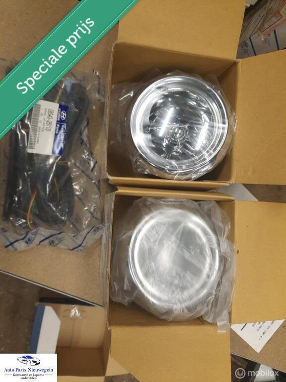 Mistlamp set Hyundai Santa Fe I ('00-'07), Nieuw, Ophalen of Verzenden, Hyundai, Hyundai