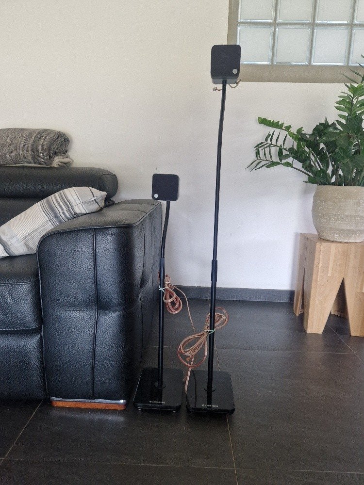 Cambridge Audio Minx Min 12 Speakers + Speakerstands, Audio, Tv en Foto, 120 tot 150 watt, Zo goed als nieuw, Surroundset, Ophalen