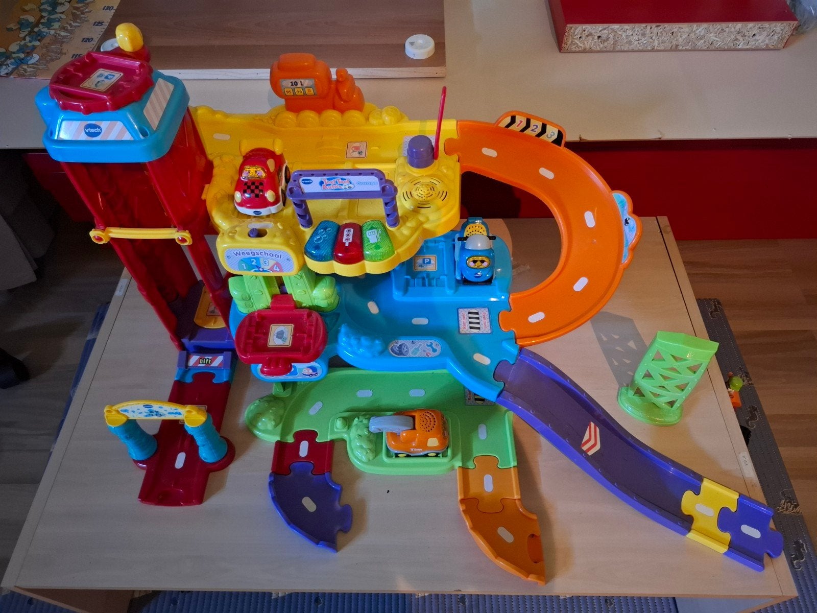 Garage station, Ophalen