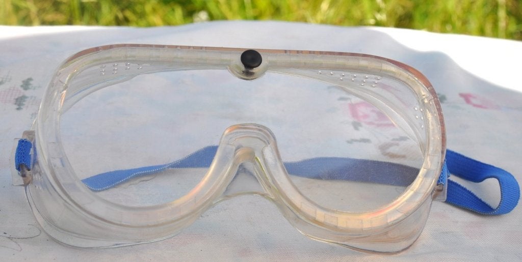 lunette de protection bricolage, Ophalen of Verzenden, Zo goed als nieuw, Transparant, Knutselwerk