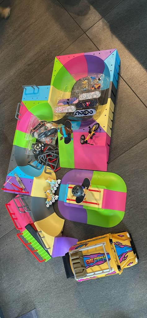 Tech deck, Ophalen
