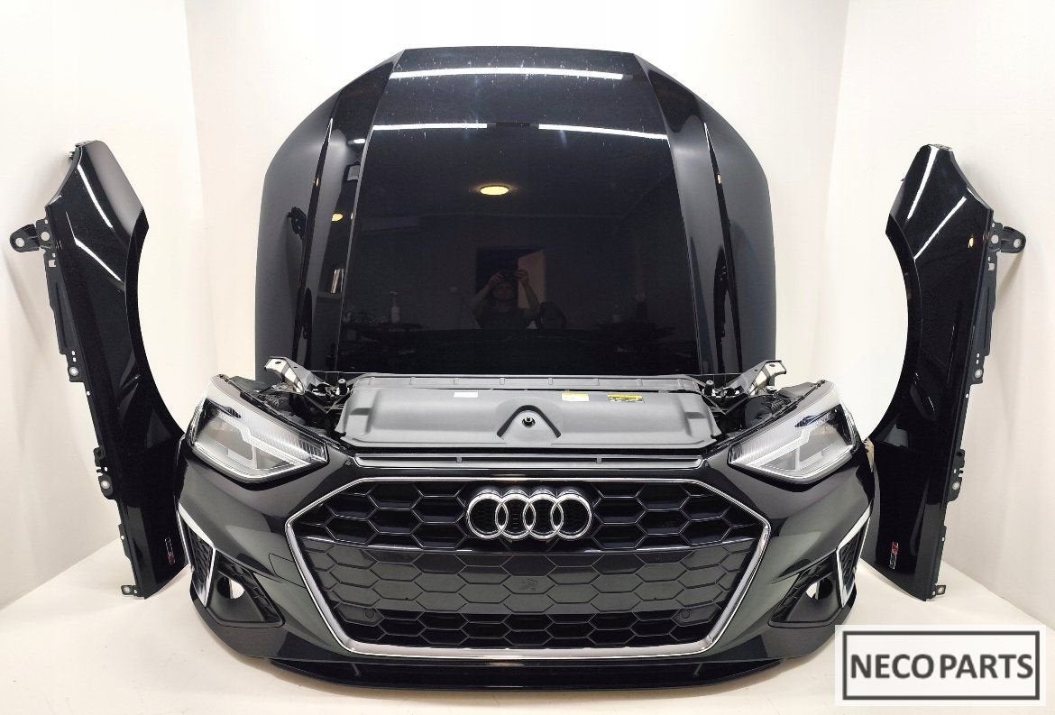 AUDI A4 B9 FACELIFT S-LINE VOOR COMPLEET  BUMPER LAMPEN LY9T, Auto-onderdelen, Carrosserie, Spatbord, Audi, Gebruikt, Ophalen of Verzenden