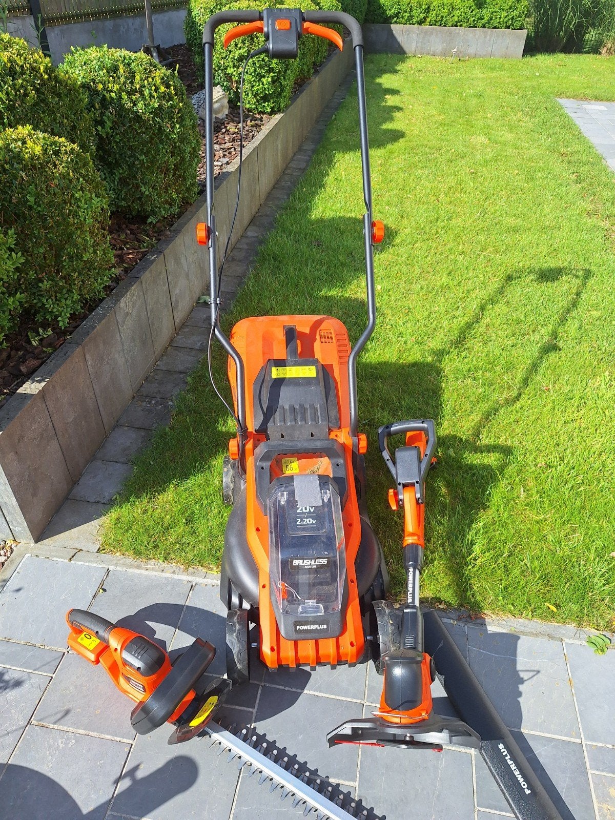Grasmachine, trimmer en haagschaar, Tuin en Terras, Ophalen