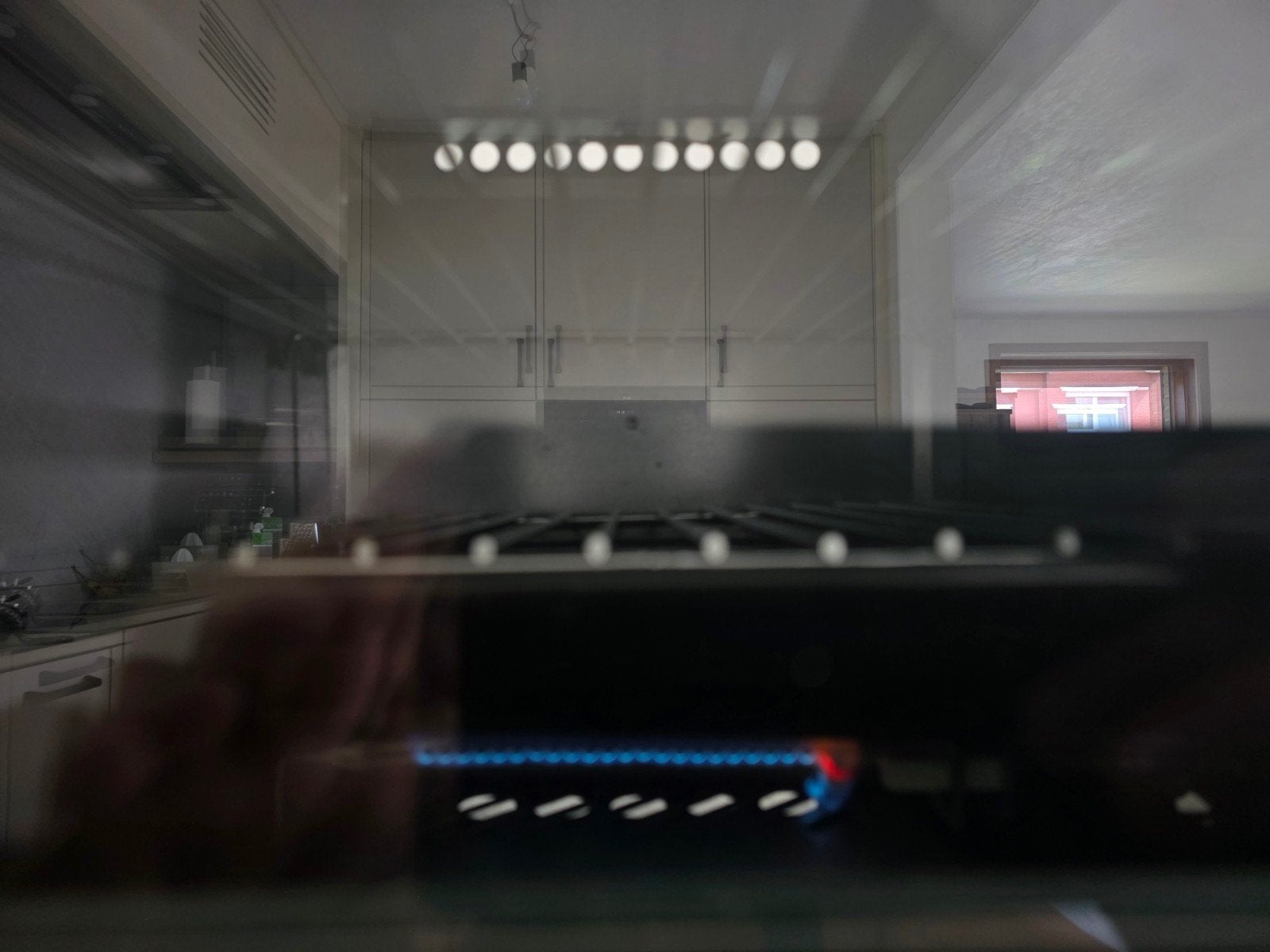 Oven op gasbussen, Ophalen