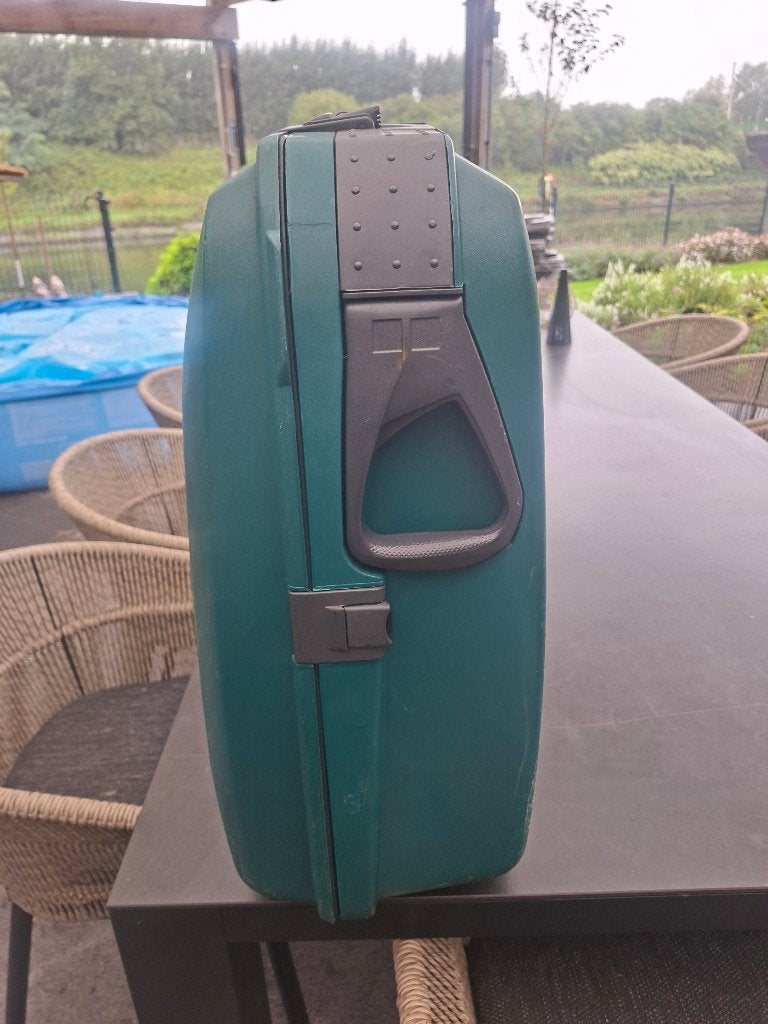 Reiskoffers, Handtassen en Accessoires, Gebruikt, Hard kunststof, 45 tot 55 cm, Slot