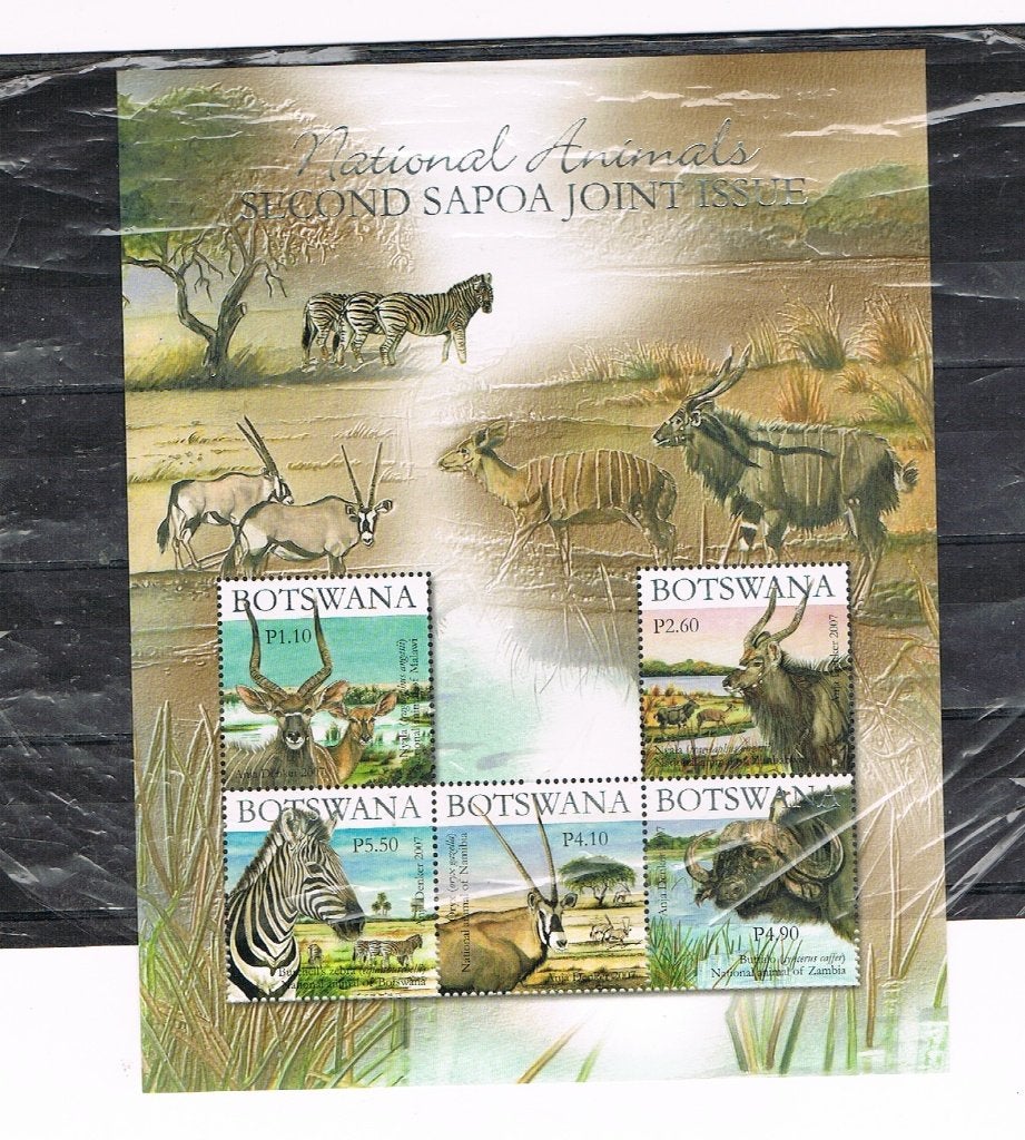 BOTSWANA : FAUNA - BLOK POSTFRIS, Postzegels en Munten, Postzegels | Thematische zegels, Ophalen of Verzenden, Dier of Natuur