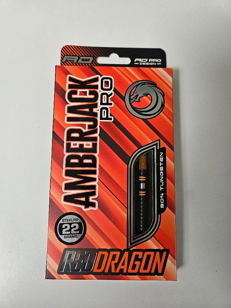 Red Dragon Amberjack Pro 1 dartspijlen 22 gram, Sport en Fitness, Ophalen of Verzenden, Zo goed als nieuw, Pijlen