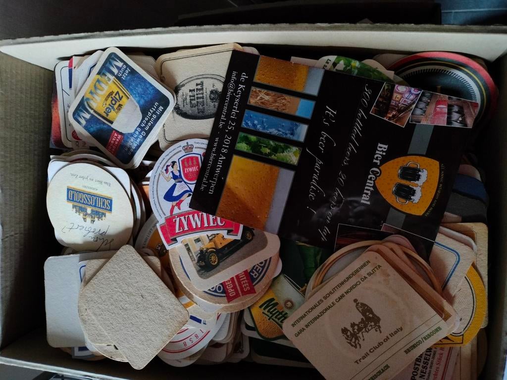 Bierviltjes nr 5, Ophalen