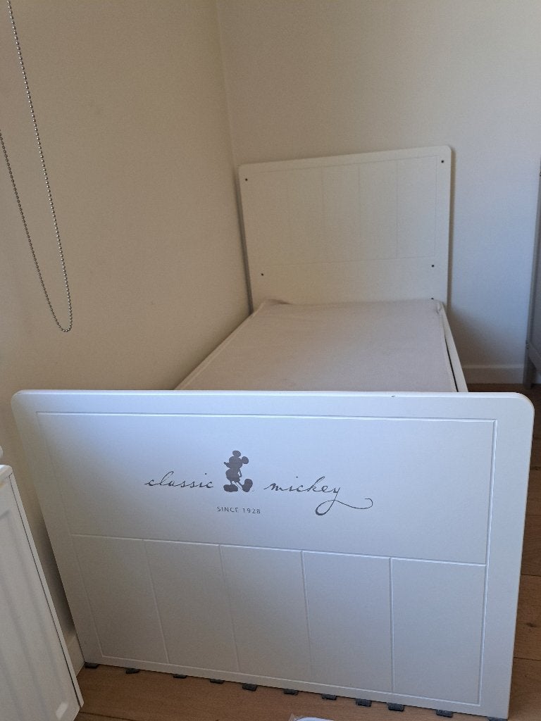 Kinderbedje kleuter, tussenmaat, Gebruikt, 70 tot 85 cm, 140 tot 160 cm, Ophalen