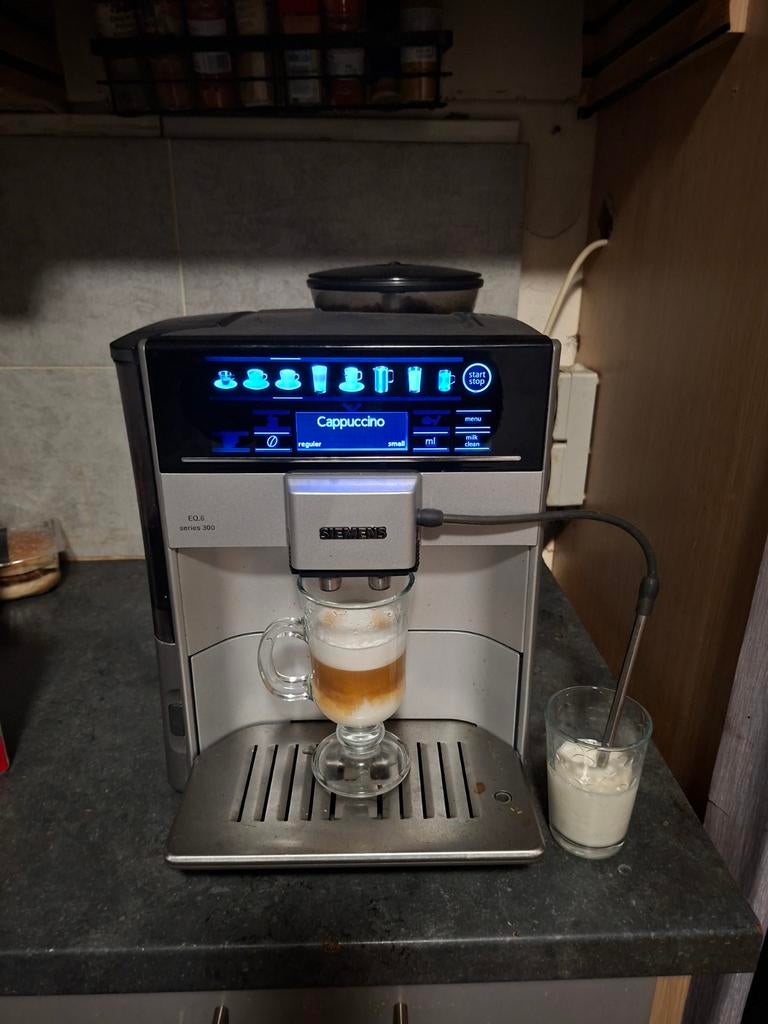 Siemens eq6 300, Ophalen