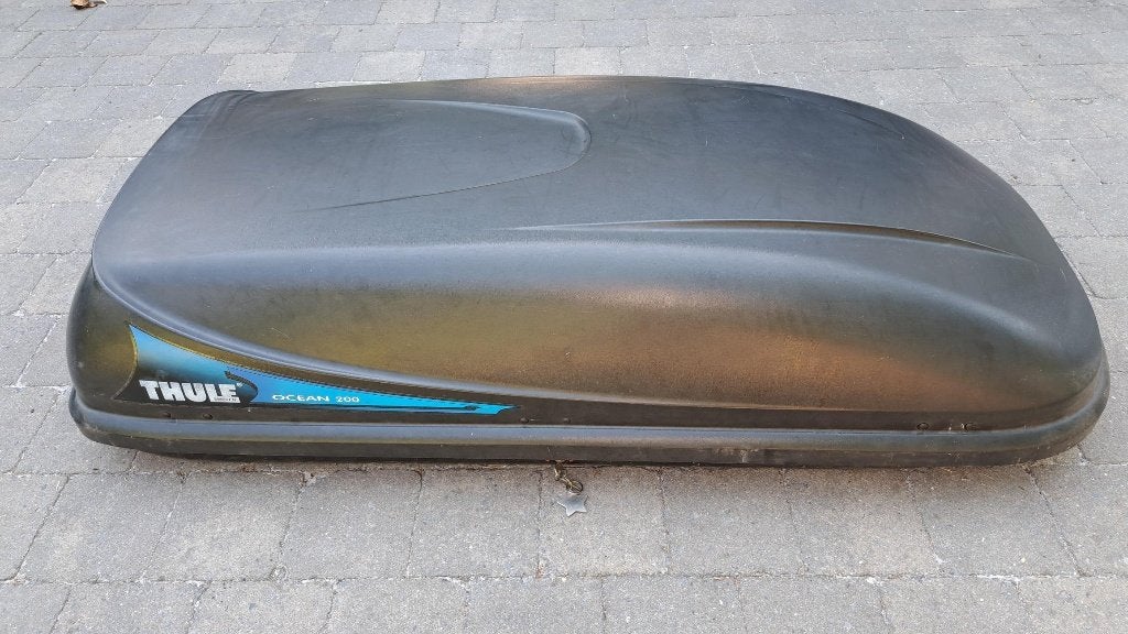Dakkoffer Thule Ocean 200 zwart (gereserveerd), Auto diversen, Dakkoffers, Ophalen