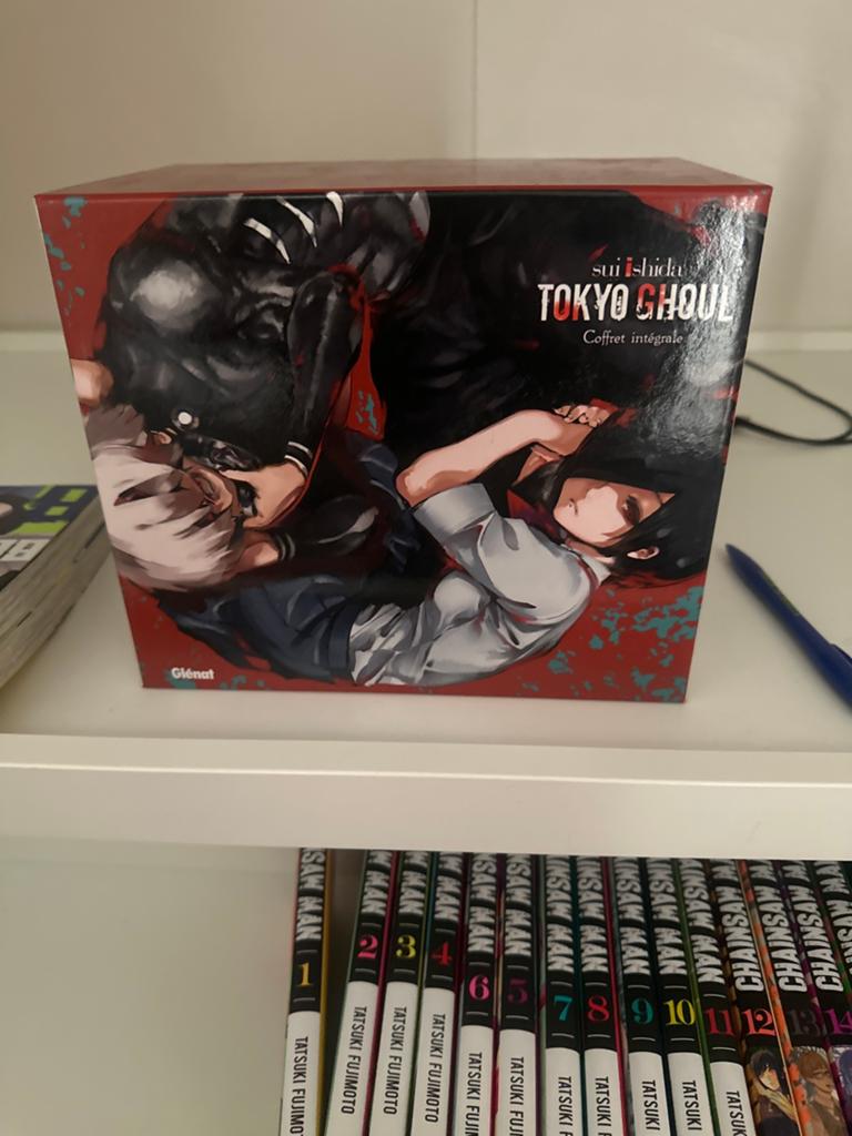 Tokyo Ghoul Coffret Intégrale Tome 1 à 14, Boeken, Ophalen, Zo goed als nieuw