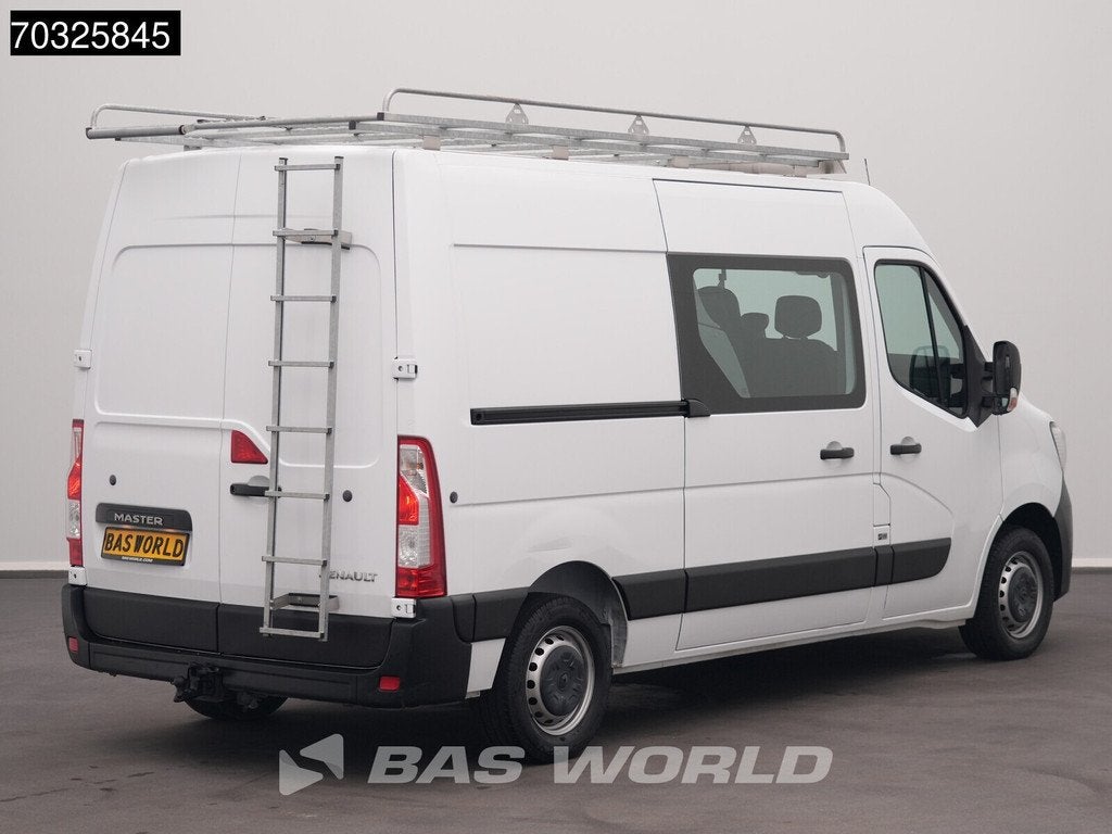 Renault Master 135PK Dubbel Cabine L2H2 Trekhaak LED Airco C, 135 pk, Stof, Gebruikt, Euro 6