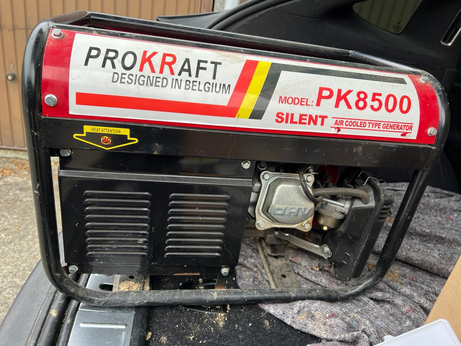 Generator, Ophalen