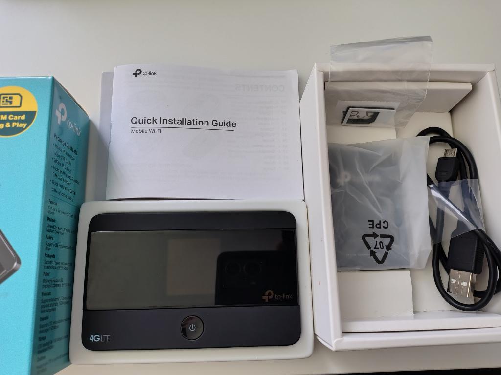 Mobiele Wi-Fi 4G LTE hotspot, Computers en Software, Routers en Modems, Zo goed als nieuw, Router met modem, Ophalen