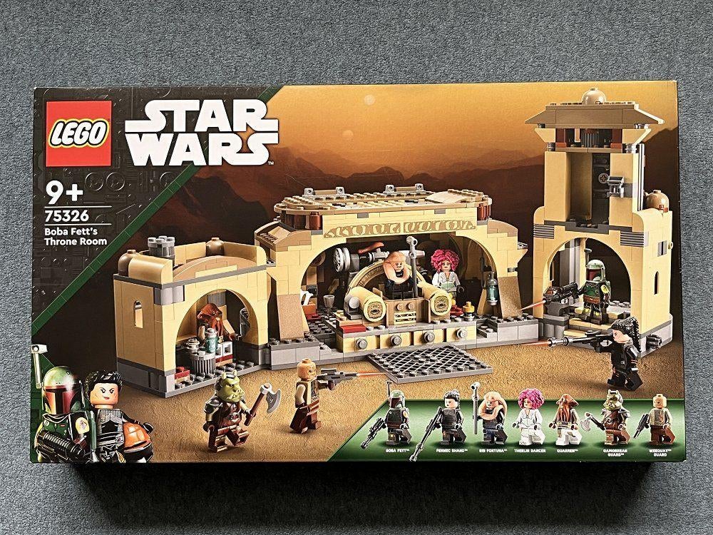 Lego 75326 Star Wars Boba Fett's Throne Room NIEUW SEALED, Neuf, Lego, Ensemble complet, Non ouvert/scellé
