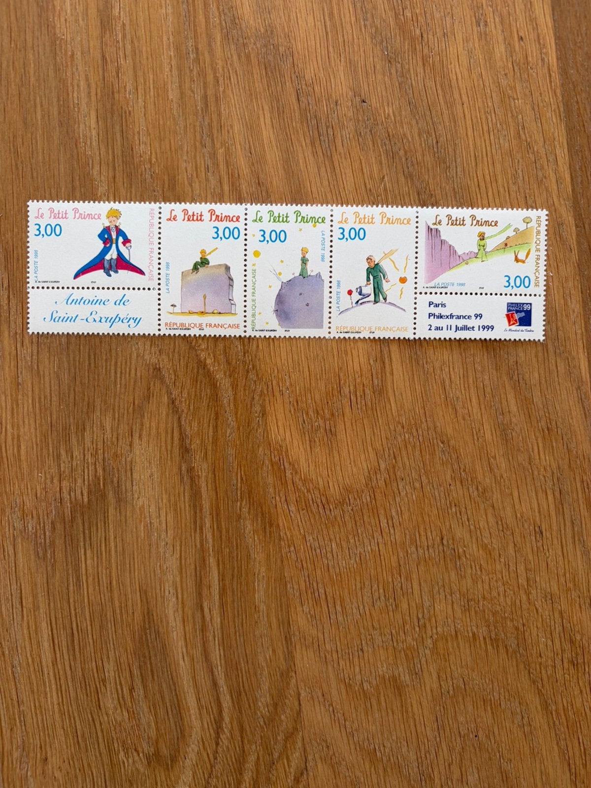Le Petit Prince 1999, Postzegels en Munten, Postzegels | Europa | Frankrijk, Ophalen of Verzenden