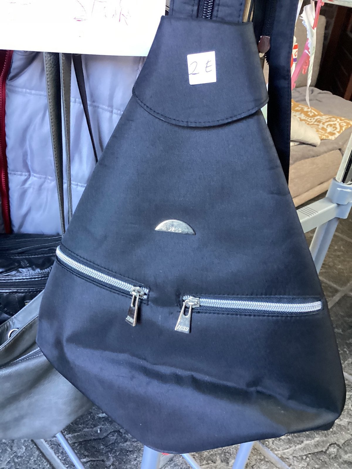 Rugtasje ,, Handtassen en Accessoires, Ophalen, Zo goed als nieuw, Zwart, Overige typen