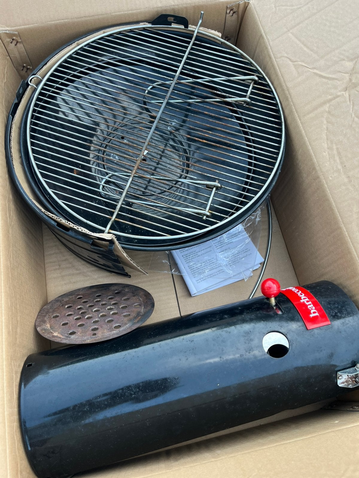 Barbecook Major Black, Enlèvement, Utilisé