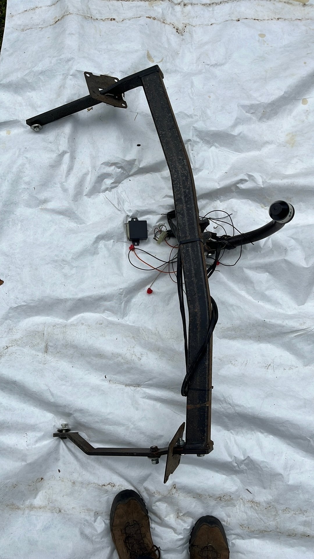 Attelage avec boitier électronique pour  Mégane III (B95), Autos : Pièces & Accessoires, Enlèvement, Utilisé