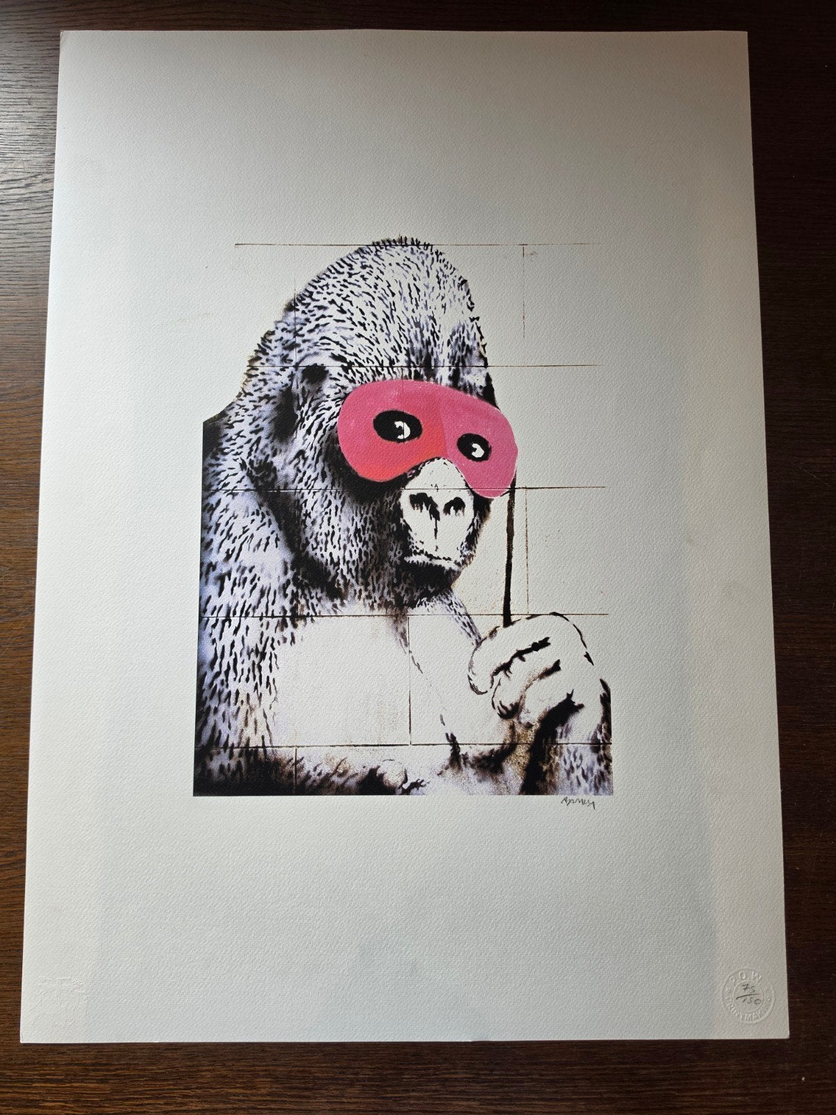 Banksy street art, Enlèvement ou Envoi