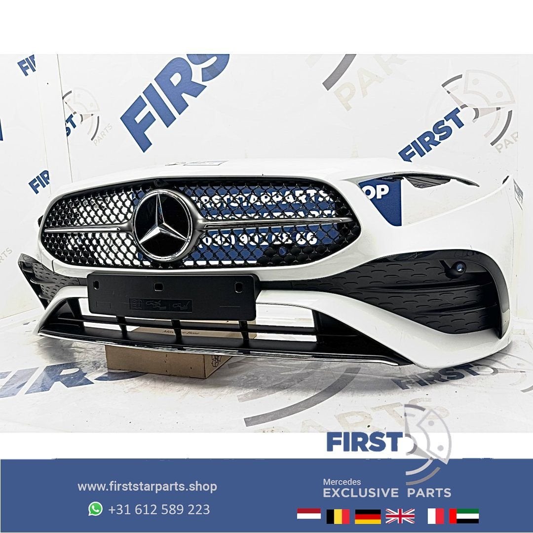 W177 FACELIFT BUMPER AMG A1778858705 VOORBUMPER COMPLEET 202, Gebruikt, -, Voor, Ophalen of Verzenden