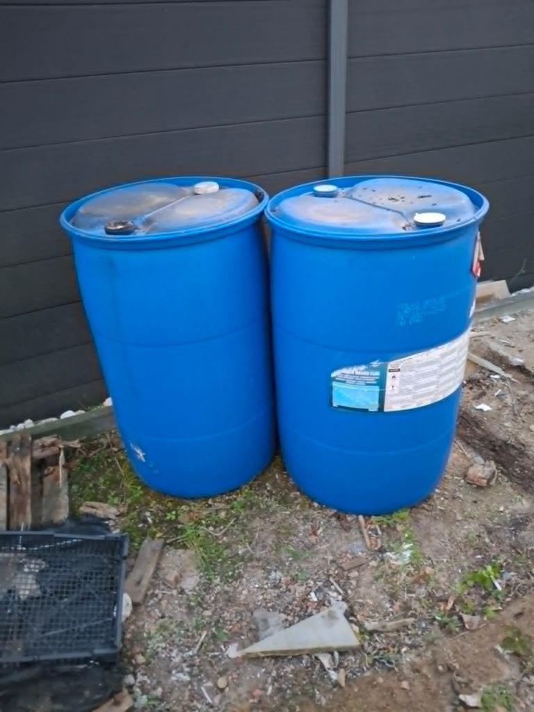 watertonnen, Enlèvement, Utilisé